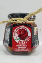 PIMENTA MISTA TEMPERADA NO AZEITE 400g. Rosa Baiana Pimenta Artesanal Gourmet PIMENTA MISTA TEMPERADA NO AZEITE 400g. Rosa Baiana Pimenta Artesanal Gourmet