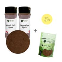 Pimenta Preta Importada Moída Kit 2 Pote Dosador + Refil 50G