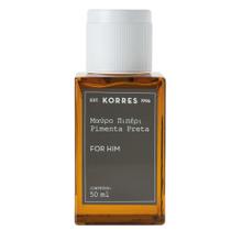 Pimenta Preta Korres - Perfume Masculino - Eau de Cologne