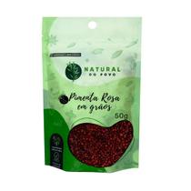 Pimenta Rosa em Grãos Importada Pura 100% Natural Pouch 50g Pimenta Rosa em Grãos Importada Pura 100% Natural Pouch 50g