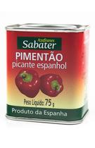 Pimentão Espanhol Sabater Picante-75g
