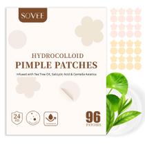 Pimple Patches SOVEE 96 unidades de hidrocolóide com ácido salicílico
