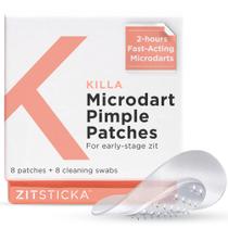 Pimple Patches ZitStickA Killa para rosto com microdardos de ação rápida