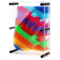 Pin Art Toy ENJSD 3D para crianças e meninos e meninas de 3 anos ou mais