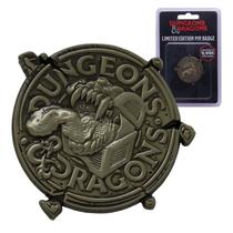 Pin Badge Fanattik Dungeons & Dragons Edição Limitada Mimic