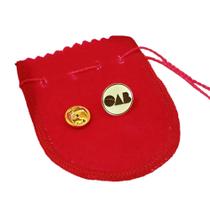 Pin Botton Broche Oab Ordem Advogados Brasil Banho ouro 18k Pin Botton Broche Oab Ordem Advogados Brasil Banho ouro 18k