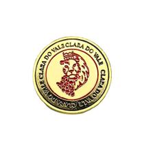 Pin Broche Personalizado Corporativo Folheado a Ouro 18k