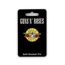 Pin colecionável com logotipo JUST FUNKY Guns N' Roses Bullet