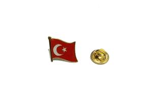 Pin da Bandeira da Turquia - Mundo Das Bandeiras