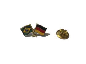Pin da bandeira do Brasil x Alemanha