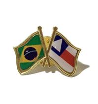 Pin Da Bandeira Do Brasil X Bahia