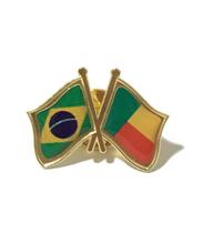 Pin Da Bandeira Do Brasil X Benim