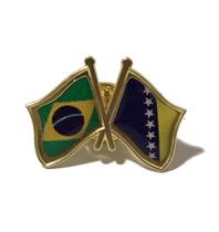 Pin Da Bandeira Do Brasil X Bósnia Herzegovina