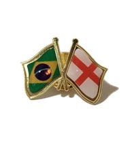 Pin Da Bandeira Do Brasil X Inglaterra