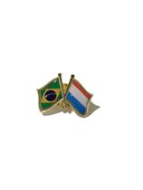 Pin Da Bandeira Do Brasil X Luxemburgo