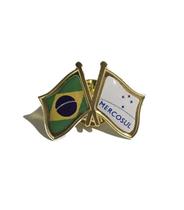 Pin Da Bandeira Do Brasil X Mercosul - Mundo Das Bandeiras