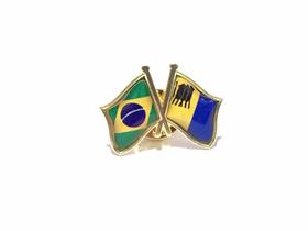 Pin Da Bandeira Do Brasil X Porto Velho