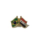 Pin Da Bandeira Do Brasil X Síria