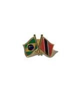 Pin Da Bandeira Do Brasil X Trinidade e Tobago