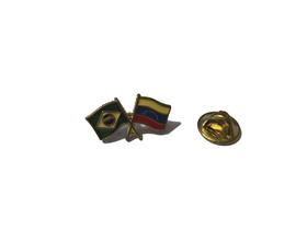 Pin da bandeira do Brasil x Venezuela
