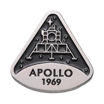 Pin Esmaltado De Astronauta Apollo 11 1969, Broche Do Programa Espacial Do Módulo Lunar, Emblema Pin Esmaltado De Astronauta Apollo 11 1969, Broche Do Programa Espacial Do Módulo Lunar, Emblema