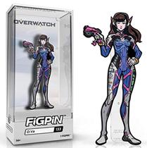 Pin FigPin Overwatch D.Va colecionável com vitrine premium