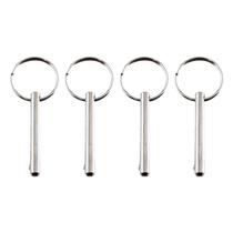 Pin Lock de liberação rápida Atskonnen em aço inoxidável 316 6,3 x 51 mm Pin Lock de liberação rápida Atskonnen em aço inoxidável 316 6,3 x 51 mm