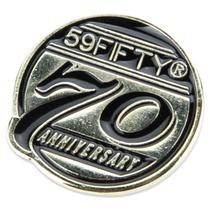 Pin New Era do Logo do 70o Aniversario do 59FIFTY