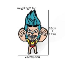 Pin One Piece 5 personagens Envio Unitário