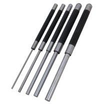 Pin Punch Set Performance Tool W758 5 peças de aço carbono de 20 cm Pin Punch Set Performance Tool W758 5 peças de aço carbono de 20 cm