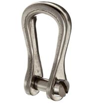 Pin Shackle Ronstan com fenda estreita 4,1 x 7,9 cm, pino de 4,8 mm