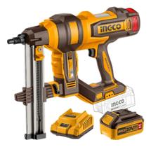 Pinador para concreto bl ingco para pinos de 15 a 40 mm a bateria 20v linha p20s com 2 baterias 4a