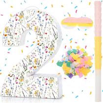 Piñata Teyva Daily Número 2 Tema Flores Silvestres 39x27x7 cm Piñata Teyva Daily Número 2 Tema Flores Silvestres 39x27x7 cm