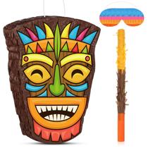 Piñata Threan Small Tiki Tropical Hawaii para festa havaiana