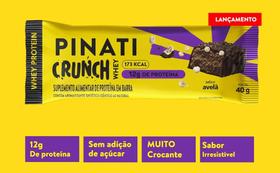 Pinati Crunch Whey Sabor Avelã 40g