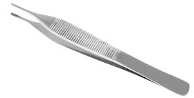 Pinça adson brown 9 x 9 dentes 12 cm Pinça adson brown 9 x 9 dentes 12 cm