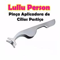 Pinça Aplicadora De Cílios Postiços Em Inox