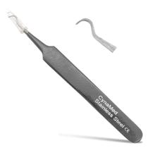 Pinça Blackhead Chamada de Ponta Curva de Aço Curvo Profissional