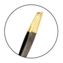 Pinça Chanfrada Dourada Profissional para Sobrancelhas TW048HQH Klass Vough