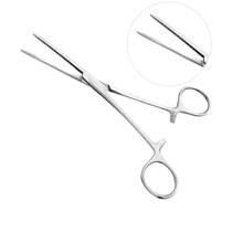 Pinça Crile Reta 14 cm Aço Inoxidável