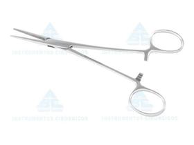 Pinça Crile Reta 16Cm Aço Inoxidável