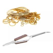 Pinça Cruzada Solda Óculos 02 Unidades 16mm Aço Inox