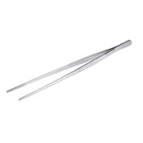 Pinça Culinária Profissional Com Serrilha Reta Inox 30Cm - Weck