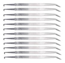 Pinça Curva Com Pescador (12 Unidades)