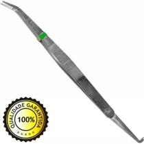 Pinça Curva Com Pescador Inox Costura Overlock Confecção