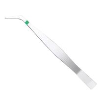 Pinça Curva Para Alongamento Extensão De Cílios Ponta Curva