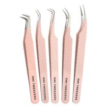 Pinça de cílios GMI TWEEZERS Ponta de fibra para extensão de cílios