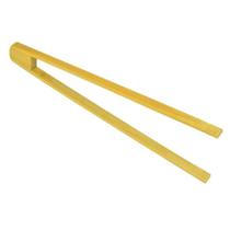 Pinça de Cozinha de Bambu Pegador de Frituras e Pegador de Massas Mais Higiênica Não Esquenta a mão Pinça de Cozinha de Bambu Pegador de Frituras e Pegador de Massas Mais Higiênica Não Esquenta a mão