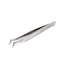 Pinça De Extensão De Cílios Vermonth Ponta Curva Procedimento De Alta Precisão Inox