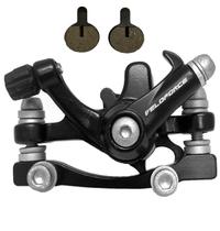 Pinca De Freio Mecanica Dianteira Veloforce Preta